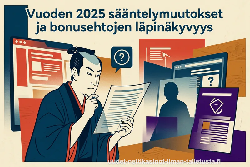 Vuoden 2025 sääntelymuutokset ja bonusehtojen läpinäkyvyys
